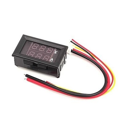 1pcs DSN-VC288 DC100V 10A LED Dual Digital Voltmeter New 