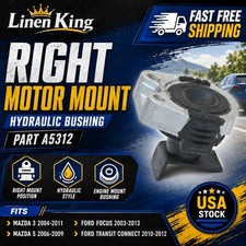 For Ford Focus Transit Mazda 3 5 Right Engine Motor Mount Bushing Whydraulic For Ford Focus Transit Mazda 3 5 Right Engine Motor Mount Bushing Whydraulic