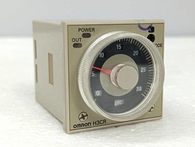 OMRON H3CR-A 0 TO 30 SEC TIMER 100-240 VAC 50/60Hz