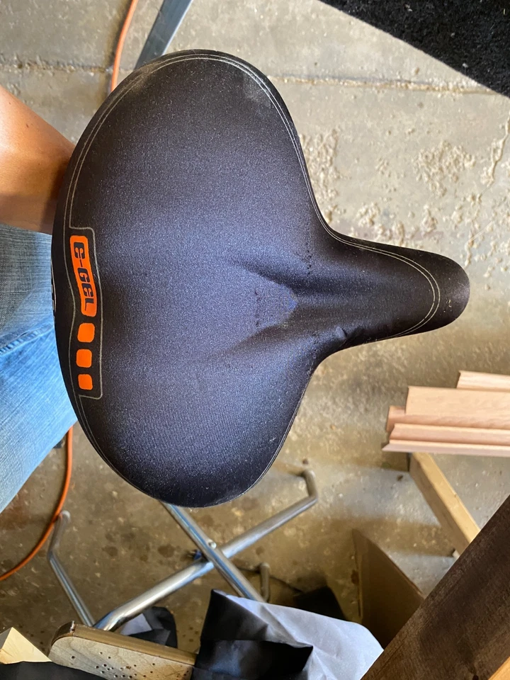 Serfas Suspensión Completa Super Cruiser Sillín Bicicleta Eléctrica Asiento Gel Foto 2 de 3