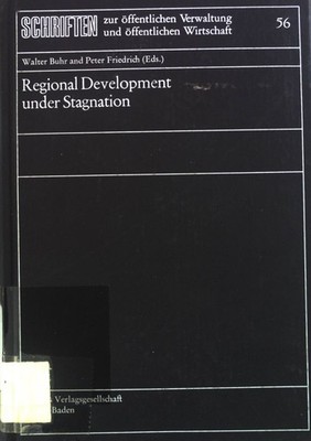 Planning under regional stagnation. Schriften zur öffentlichen Verwaltung und öf