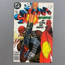 SUPERMAN 4 NEWSSTAND 1ST APPEARANCE BLOODSPORT (1987, DC COMICS)