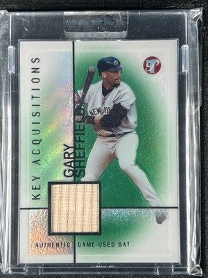 Sheffield, Gary - 2004 Topps Pristine - Key Acquisitions - 17/25 - Super Rare