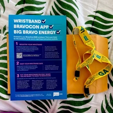 3 DAY Bravocon 2025 Tickets! 2 Wristbands! GA! FREE Fast Shipping! 