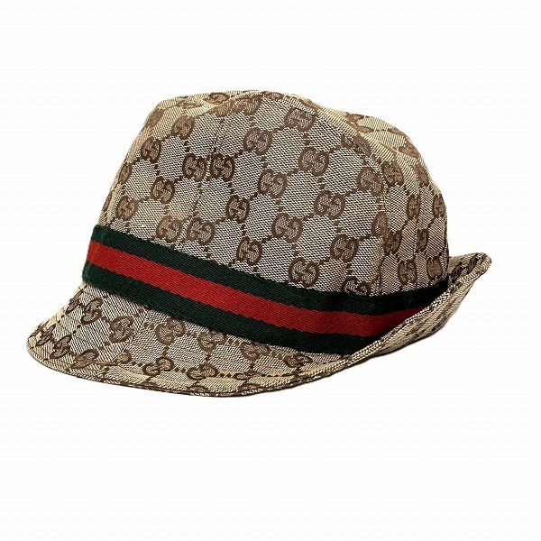 GUCCI Sherry Line Bucket Hat in GG Canvas, Unisex, Free  display picture 2