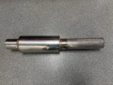 Like New Vibrant 304 Stainless 4 Inch Muffler 1091