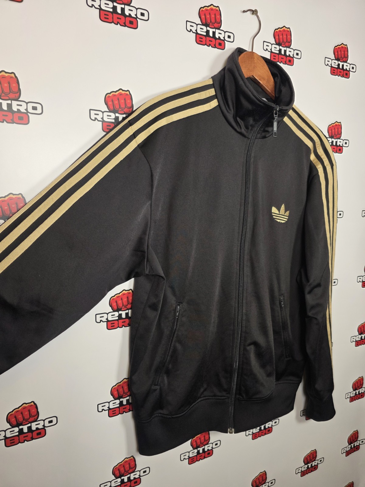 Adidas Firebird Mens Medium Tracksuit Jacket Track Top Vintage Retro Rare image 3