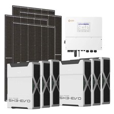 Kit fotovoltaico trifase 20700W inverter Solis 20kW litio 31.3kWh Weco EVO 5k3