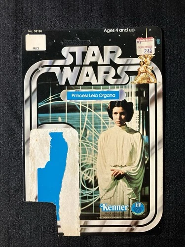Star Wars 1977 Princess Leia 12 Cardback Original Owner +Free Bonus