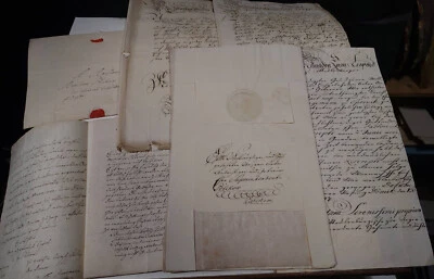 Mecklenburg: 7 Briefe & Dokumente 1746-1770 von & über Pastor Plagemann Spornitz - Bild 1 von 4