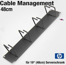 19" 48cm Rackmount Server Cabinet Cable Management Serverschrank All