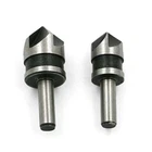 2pcs 82 Degree Chamfer Angle HSS 5 Flute Countersink Drill Bit Set Tool Tackle