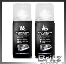 2x A/C Pro Auto Air Con Conditioning Car Cleaner Purifier Bomb Fresh STP 300 ml