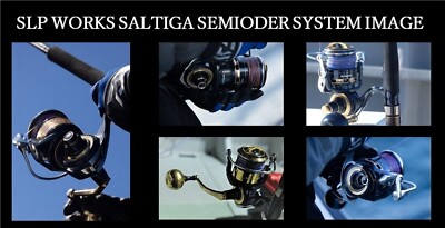 Daiwa SLP Works 20 Saltiga Spool 14000 Gold Mirror finish Japan