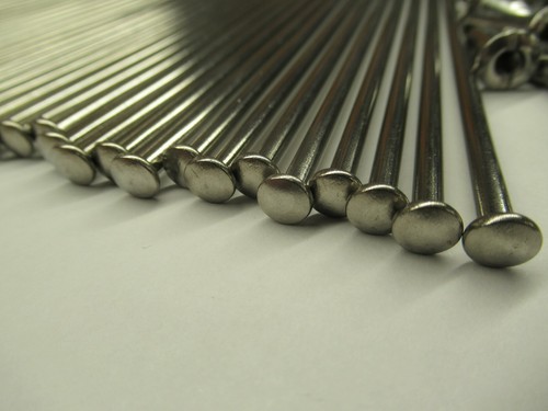 BMW Stainless Steel Spoke Set Airhead r75/6 r90/6 r60/6 r90s Front 19 DISC 176mm - Picture 5 of 7