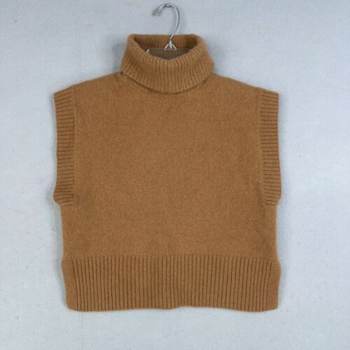 Madewell Pull Femme Petit Miel Châtaignier Ressource Cachemire Gilet Col Roulé
