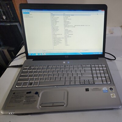 HP G60-230US Laptop Intel Pentium  T4200 2GHz CPU, 3GB Ram, 120 SSD, 15'' SCREEN 
