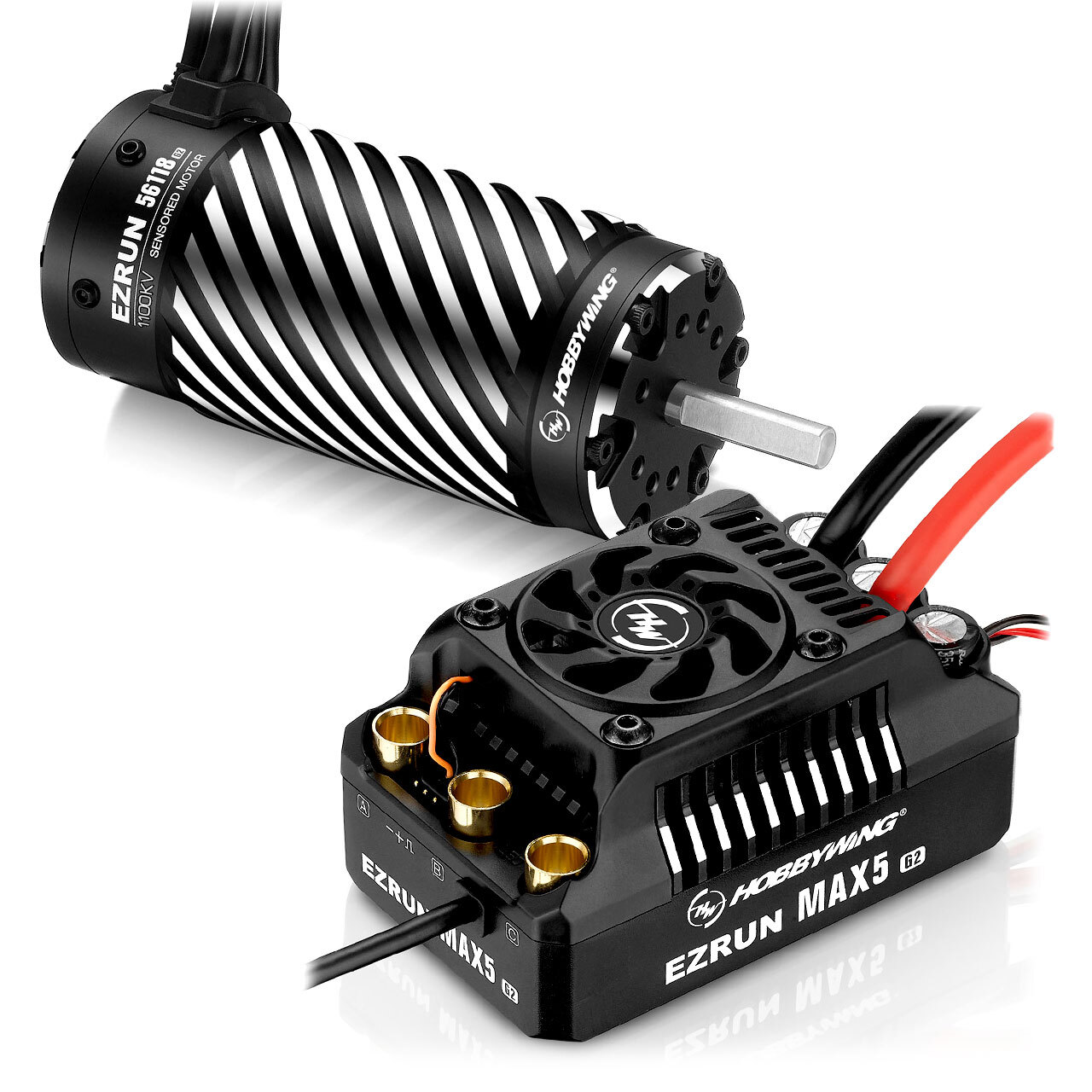 Hobbywing HW38010604 Ezrun MAX5 HV Combo 56118SD 1100KV G2