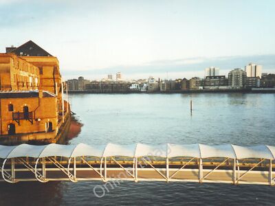 Photo 6x4 River Thames, Docklands Poplar/TQ3780 View North from the Hilt c2001