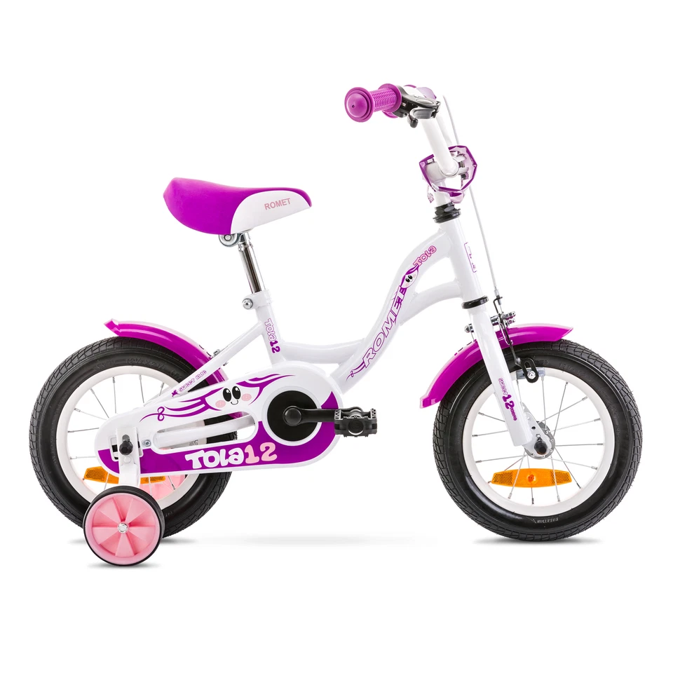 Romet Kinderfahrrad 12 / 16 Zoll für Mädchen und Jungen, verschiedene Farben - Bild 3 von 4