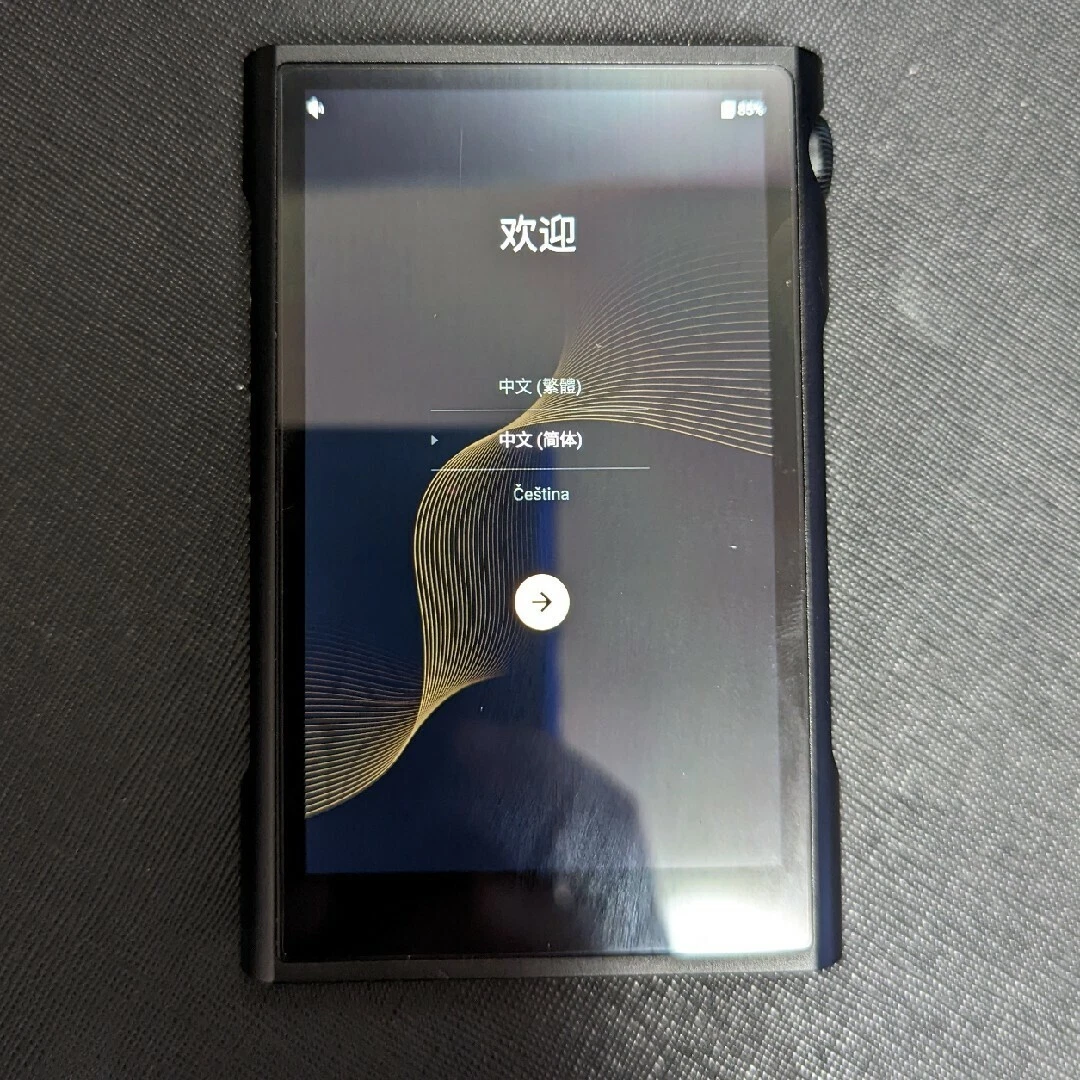 SHANLING M3X DAC/AMP Hi-Res Portable Music Player Black Tested Working japan 3
