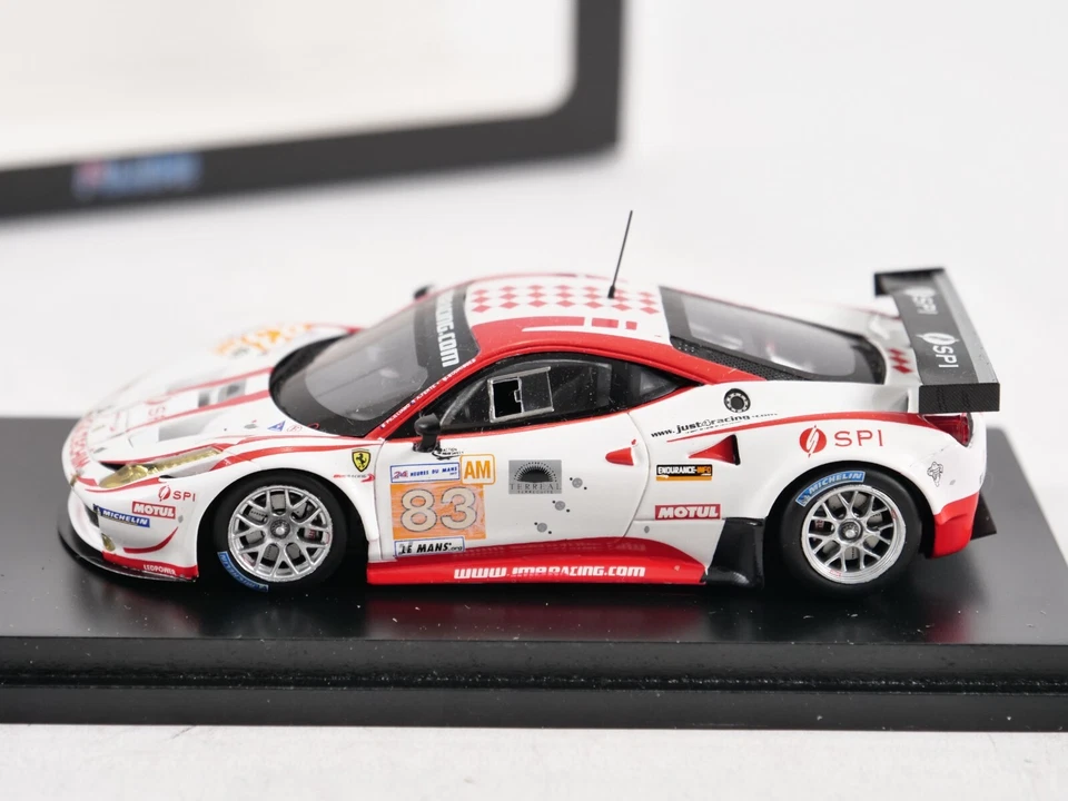 Fujimi 1/43 Ferrari 458 Italia GT2 2012 24 Ore Di Le Mans #FJM1343009 - Immagine 3 di 4