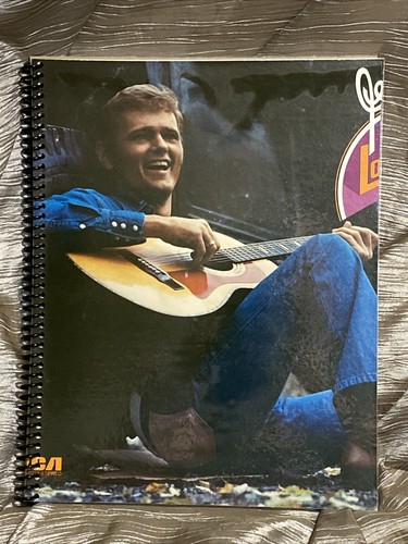 Jerry Reed- Vintage Vinyl Record Cover Notebook/Journal Handmade Upcycled