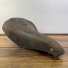 Vintage Brooks B15 Leather Seat B-15  Saddle Brown Chrome Guts England DRY
