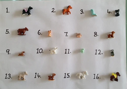 Vintage Bluebird 90's Polly Pocket Animals Cat Dog Otter Bird Spares Replacement