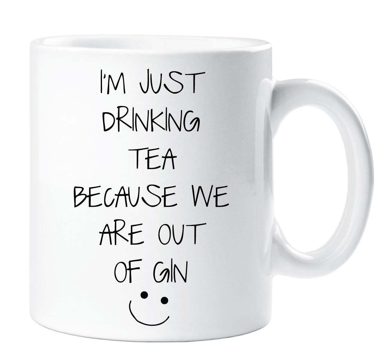 Gin Mug Funny Tea Lover Gift for Mum Girlfriend Best Friend