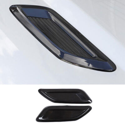 Bright Black Machine Cover Air Outlet Frame Decor  For BMW X2 F39 2018-2021
