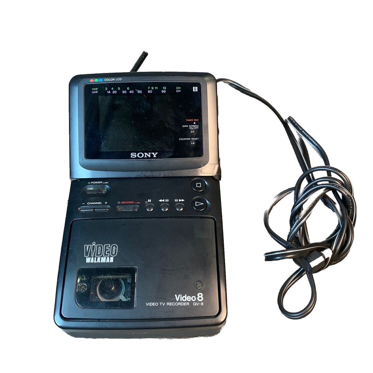 FOR PARTS Sony GV-8 Video Walkman hi8 Recorder 8mm Video8 FOR PARTS Sony GV-8 Video Walkman hi8 Recorder 8mm Video8