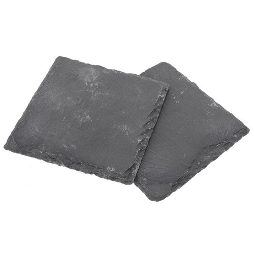 2 Pcs Unterlage Aquarium Terrarium Schildpatt Aus Schiefer