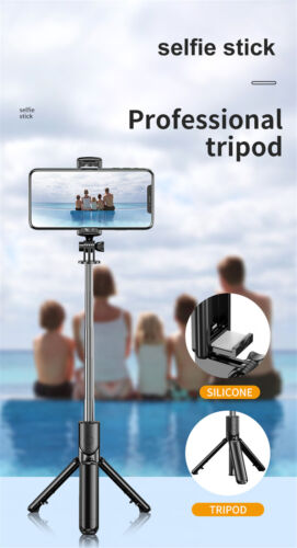 Selfie Stick Tripod with Bluetooth Remote Portable for iPhone and Android Phones - Picture 9 of 12
