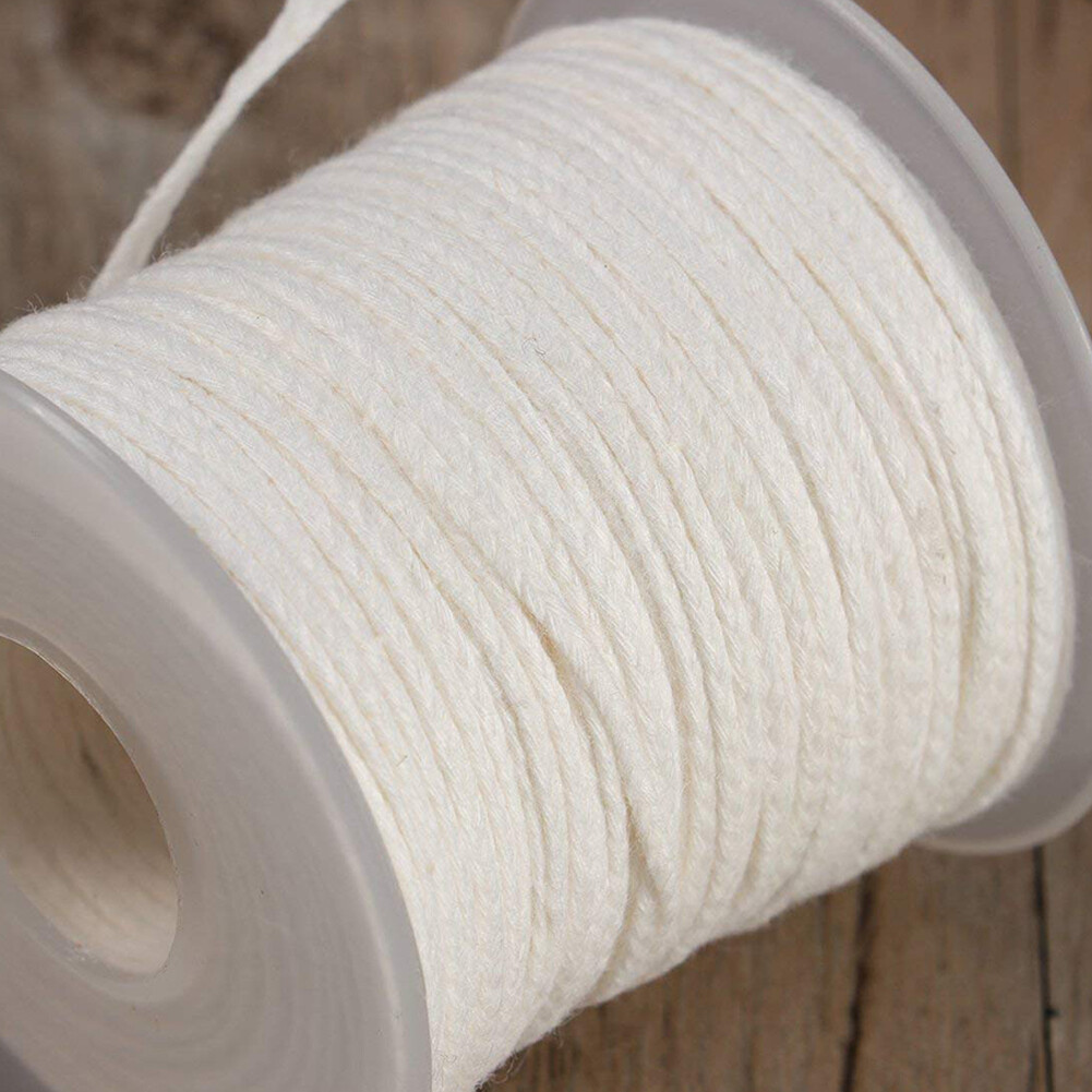 Candle Making Wicks 200 Ft Candle Wick Roll Woven Candle Wick Spool for