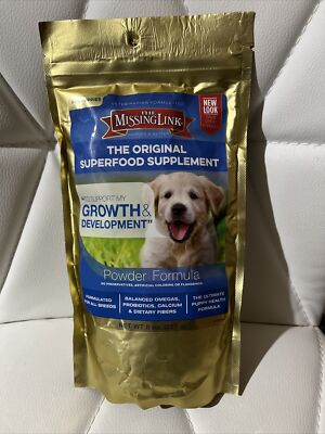 The Missing Link Original Growth & Development Powdered Supplement For Puppie...