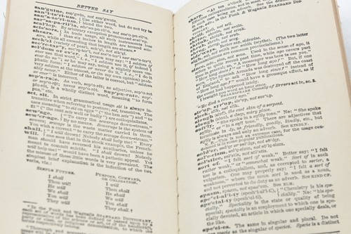 Better Say-Helpful Hints or English Words & Phrases-James C. Fernald-circa 1910 - Foto 4 di 9