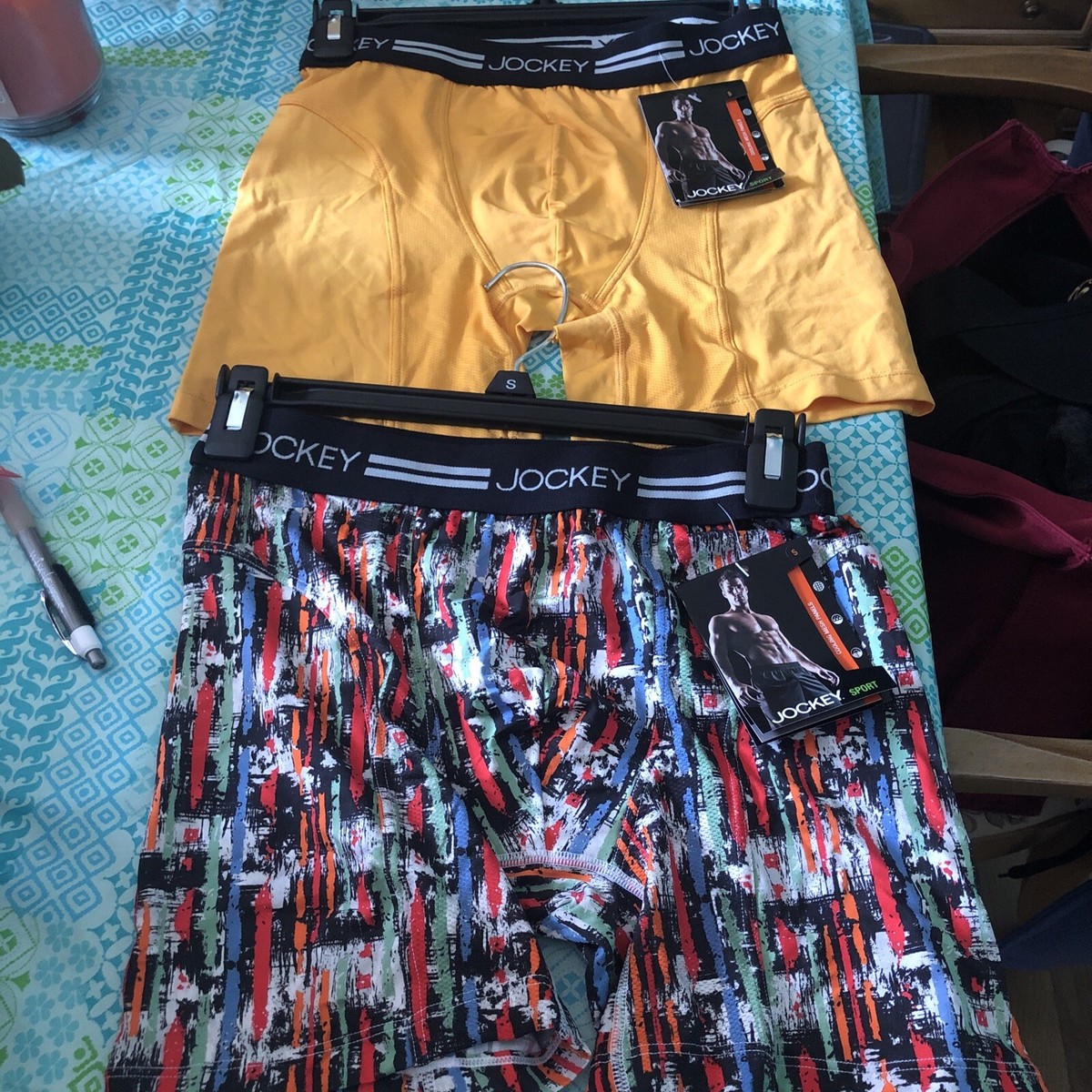 Jockey Sport Mens MIDWAY Briefs Cooling Mesh Panels PAIR SMAL