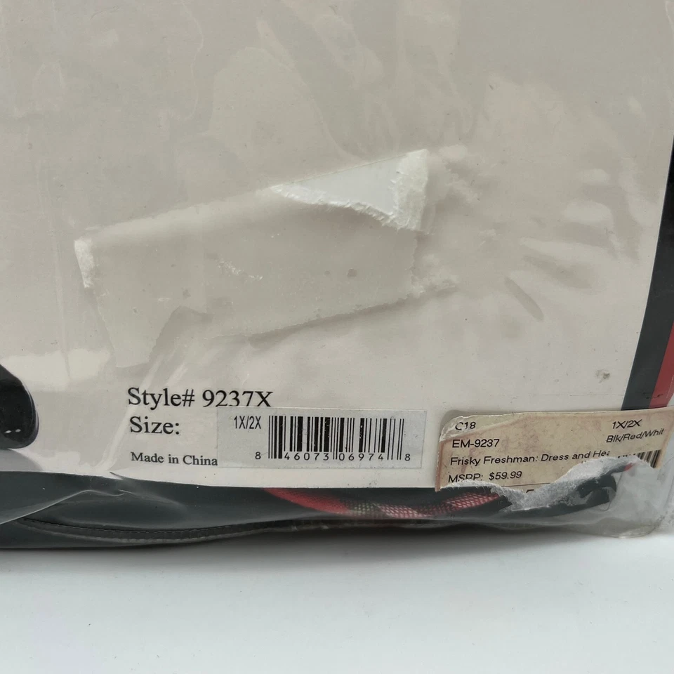 Nuevo Disfraz Elegante Momentos Frisky Freshman - Talla 1X/2X Foto 3 de 4