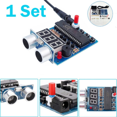 Ultrasonic Ranging Sensor Module Alarm Learn to Solder Electronics DIY Kit 1 Set
