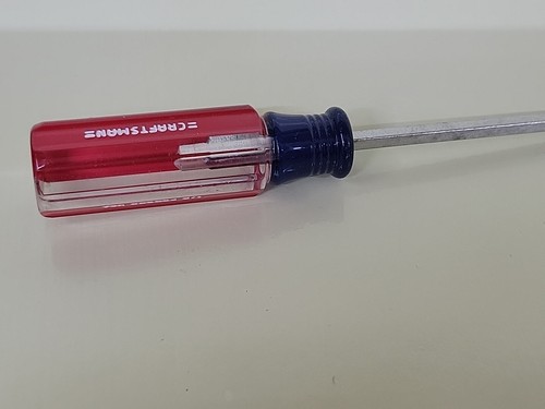 Craftsman 41589 1/8" Flat Tip 4" Screwdriver Made in USA New Old Stock - Picture 8 of 8