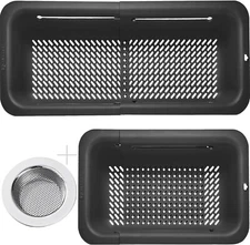 LASSHSWA Collapsible Colander and Strainer for Kitchen, Over the Si... Fast Ship