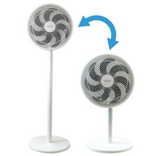 Igenix IGFP012W Pedestal/Tabletop Fan, 12 Inch, 7 Blades, 3 Speeds, White