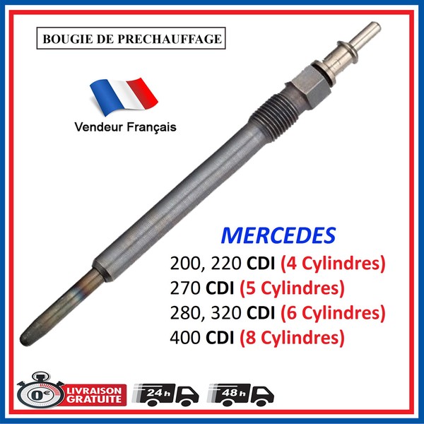 Partsline GlüHkerze Vorheizkerze Chrysler PT Cruiser 2.2 CRD Jeep 2.7 CRD-image