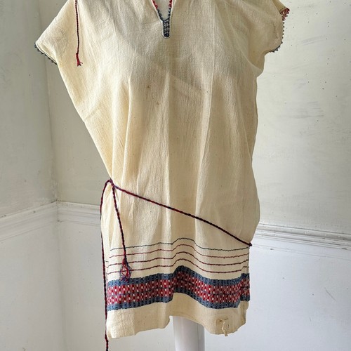 1920 1930's small shirt Vintage Greek embroidered cotton gauze Greece trousers - Picture 10 of 10