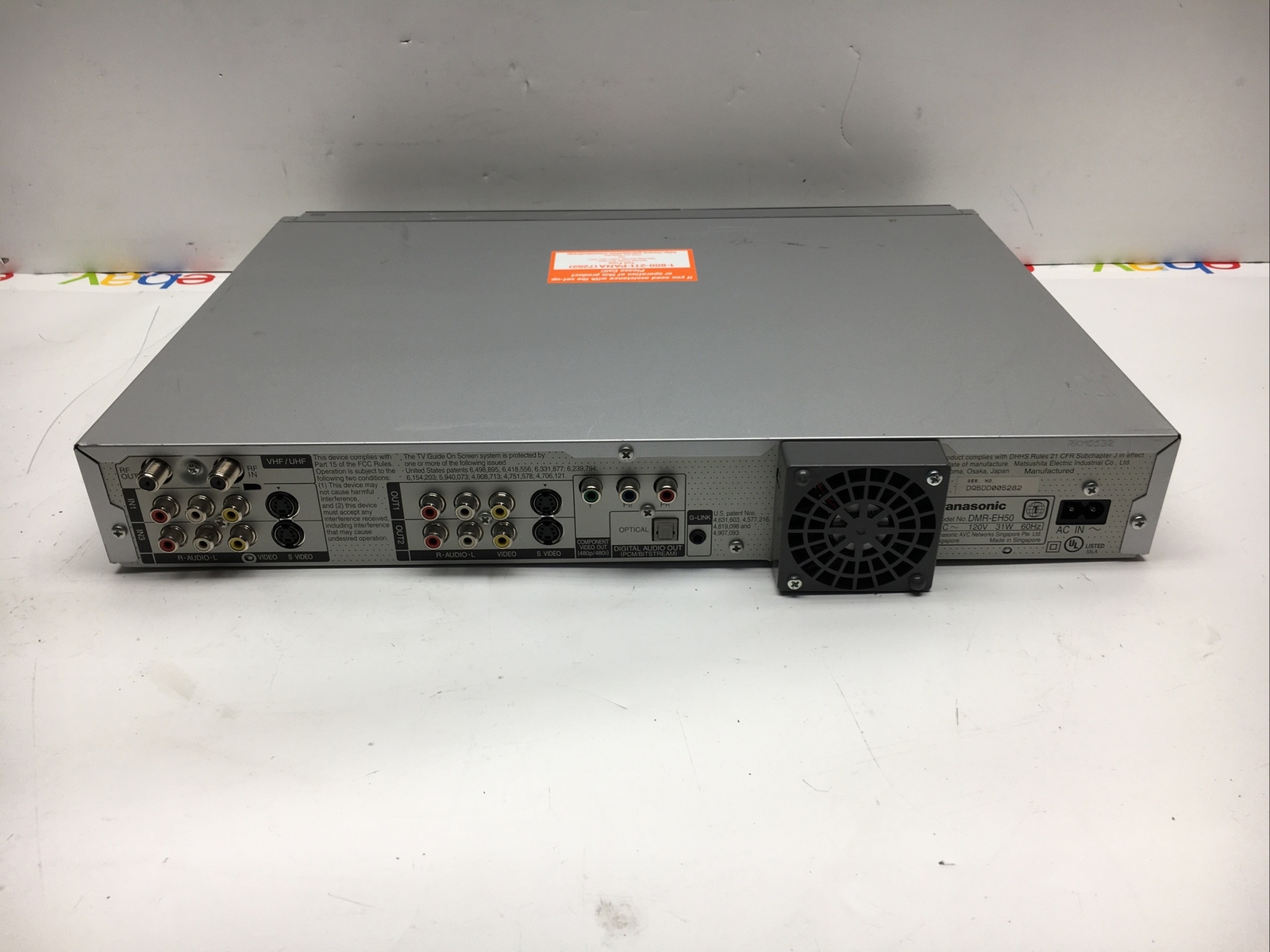 Panasonic DMREH50 HDD & DVD Player / Recorder eBay