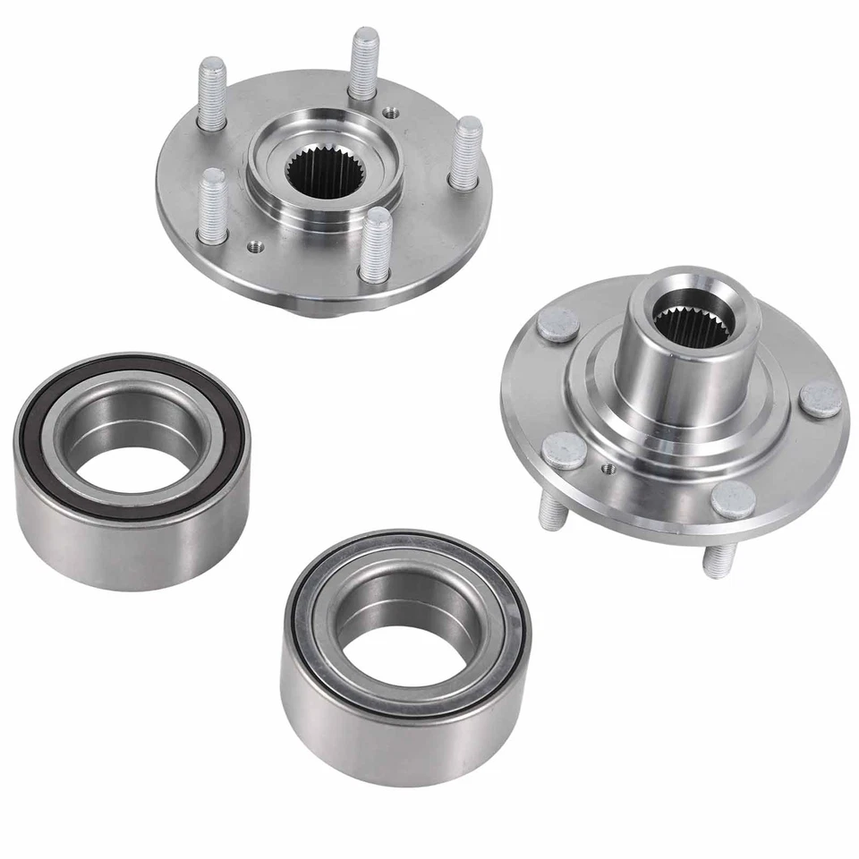 Front Wheel Hub & Bearing Kit Assembly For 2008 2009-2012 Honda Accord 2.4L 3.5L - Image 2 of 4