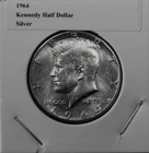 SILVER  1964 SILVER KENNEDY HALF DOLLAR