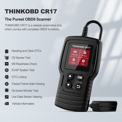 Code Reader Automotive OBD2 Scanner Car Check Engine Fault Diagnostic Tool