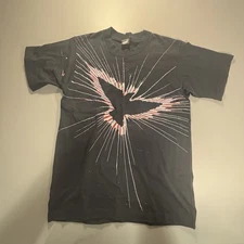 Vintage 90s Screen Stars Best USA Made T-Shirt M Abstract Graphic Single Stitch